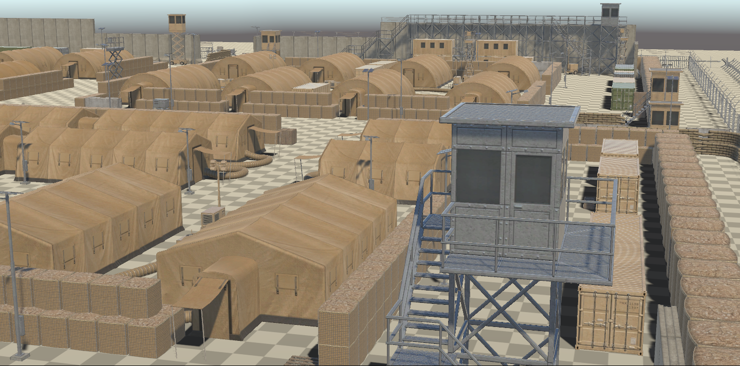 پکیج کامل پایگاه نظامی - Military Base Complete Pack